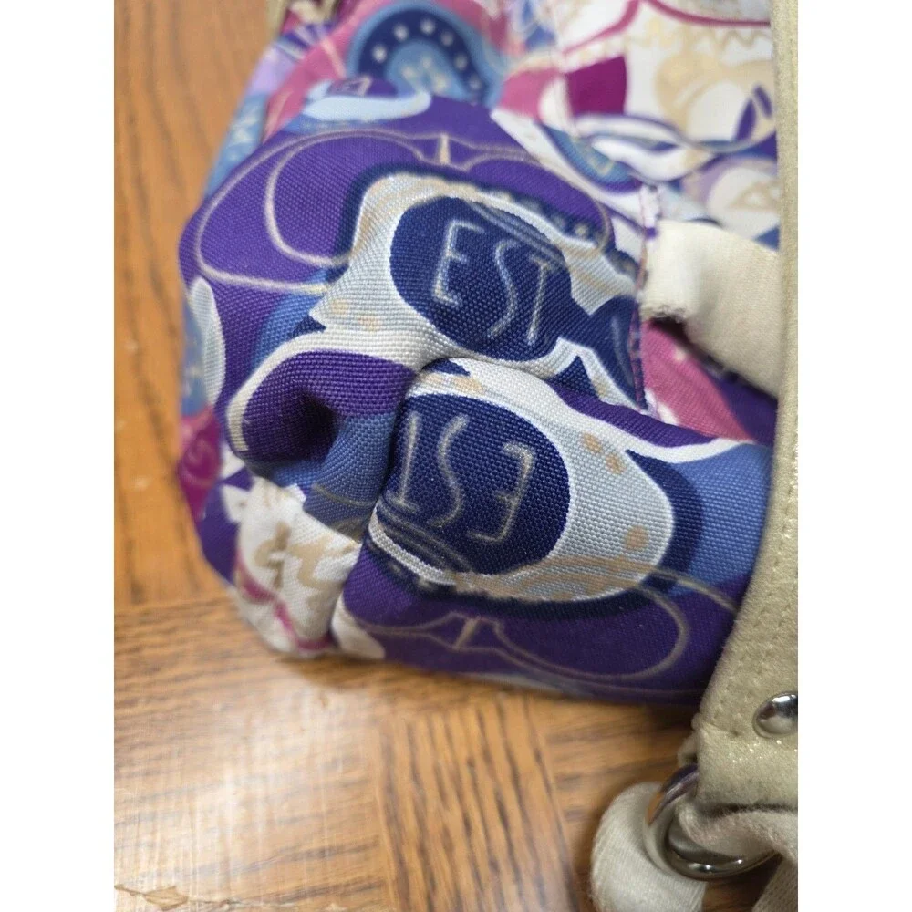 Coach No. 18341 Y2K Poppy Pop C Glam Signature Graffiti Mini Backpack *FAIR*